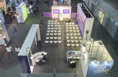 VMWORLD 2019 SERVIS exhibition stand design