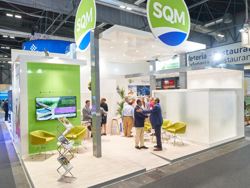 Stand de diseño para SQM