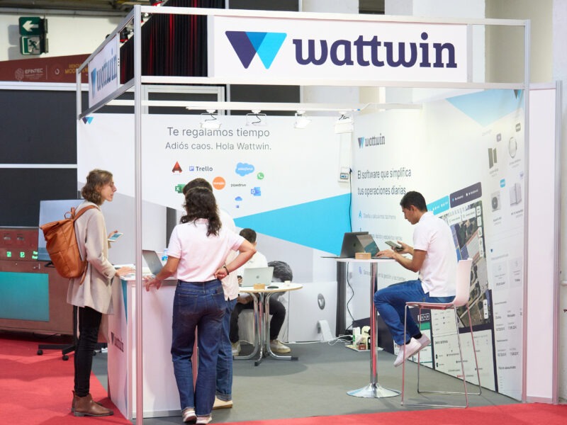 STAND DE FERIA MODULAR DE WATTWINEN LA FERIA EFINTEC 2023