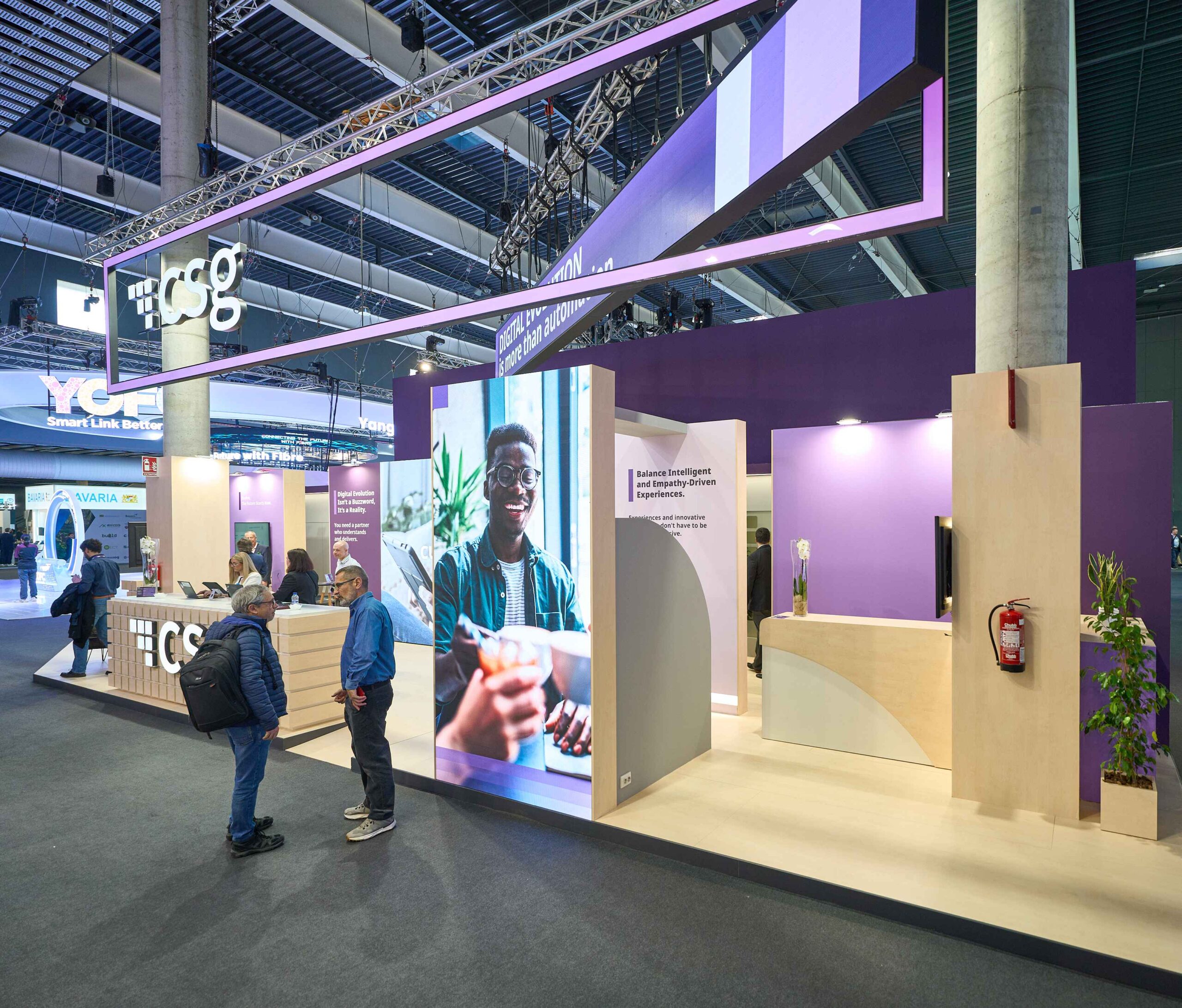 CSG STAND DE FERIA EN MOBILE WORLD CONGRESS