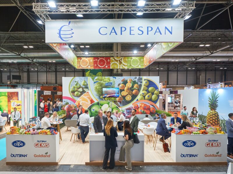 Stand para feria gastrómica de Capespan