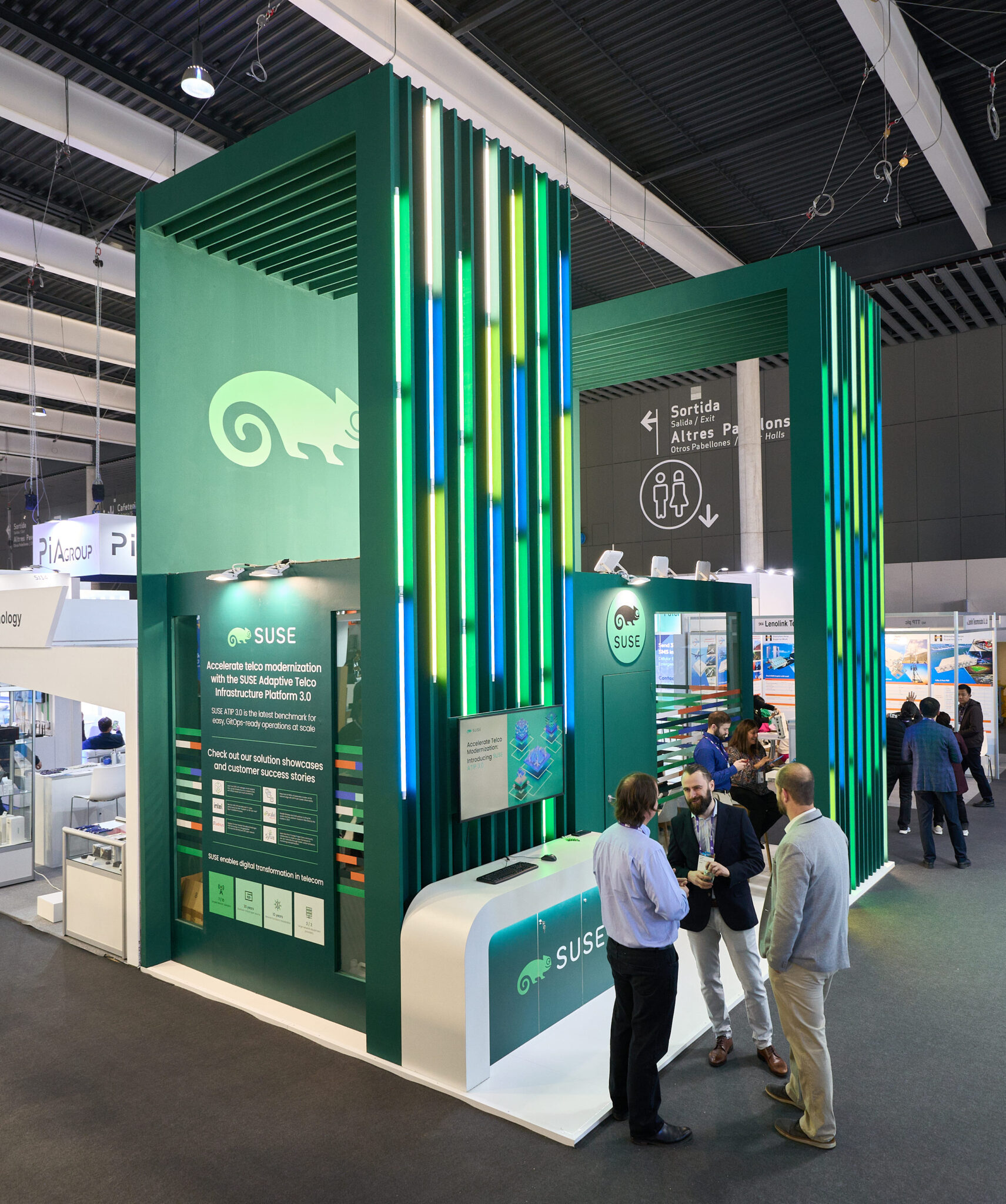 Stand de SUSE en el MWC 2024